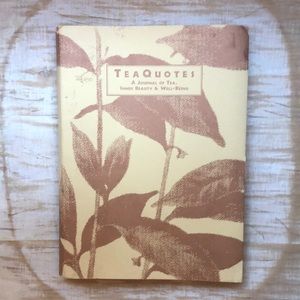 3 for $10 🌺 Vintage Unused Tea Quotes Spiral Bound Wellness Well-Being Journal